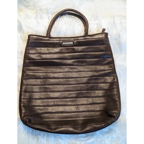 Gucci Handbags - Gucci Leather Bag COA included Authentic Brown Tote Excellent Condition